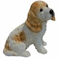 Michael Carr Designs Michael Carr Designs MCD80094 Cocker Spaniel Puppy; White and Tan - Medium MCD80094